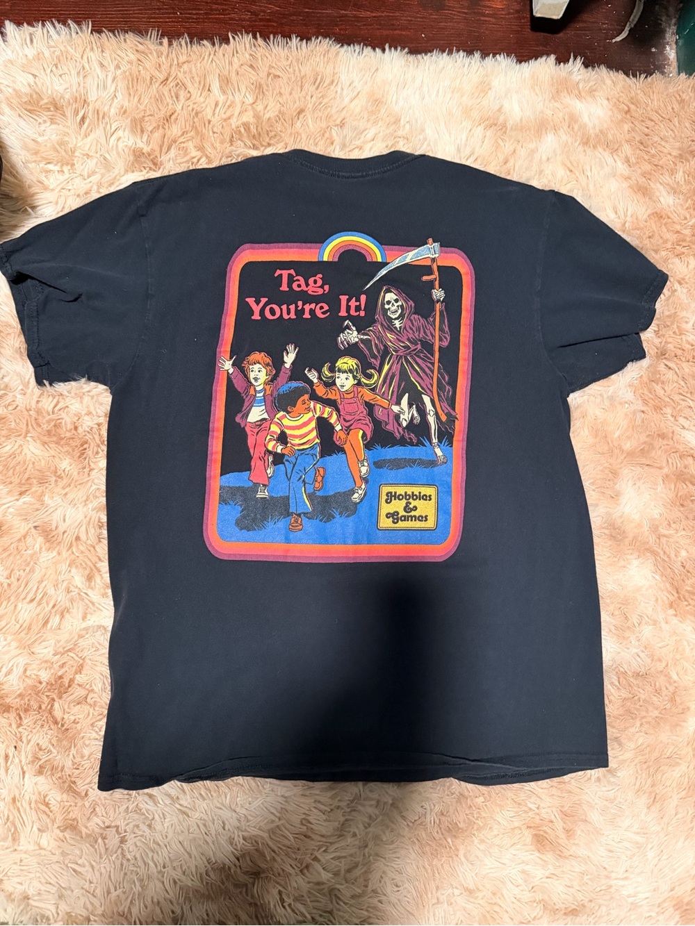 Steven Rhodes Hobbies & Games Men's Short Sleeve Crew Tee - Black